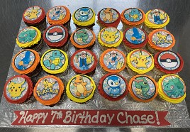 Pokémon Birthday Cupcakes