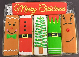 Christmas gift stick cookie set