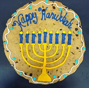 Menorah Cookiegram